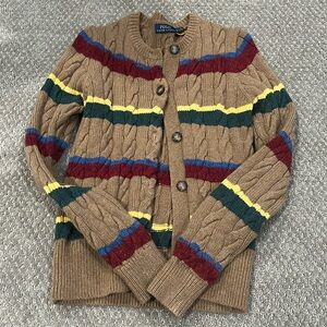 Polo Ralph Lauren wool blend cardigan women XS